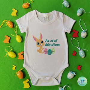 Vicces, egyedi szöveggel ellátott babaruha, baba body újszülötteknek.